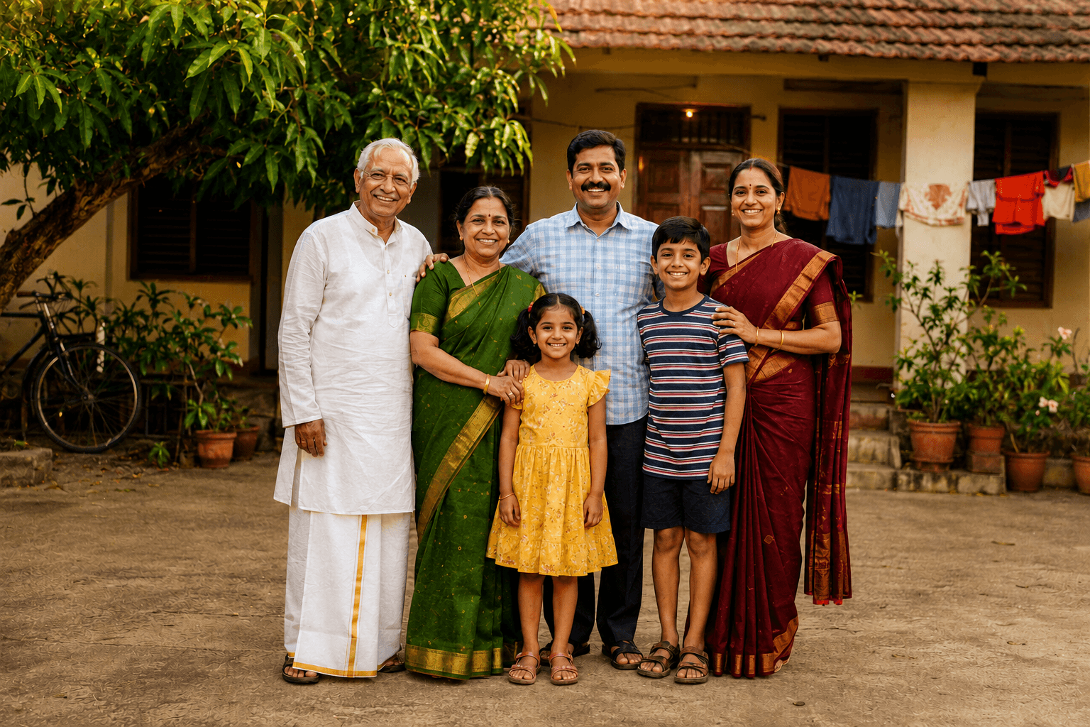 family · warm