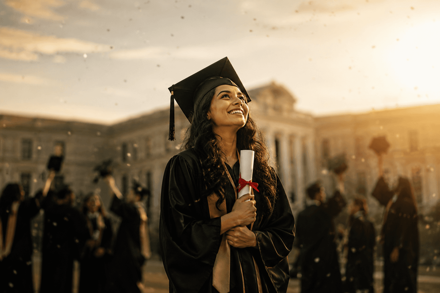 graduation · warm