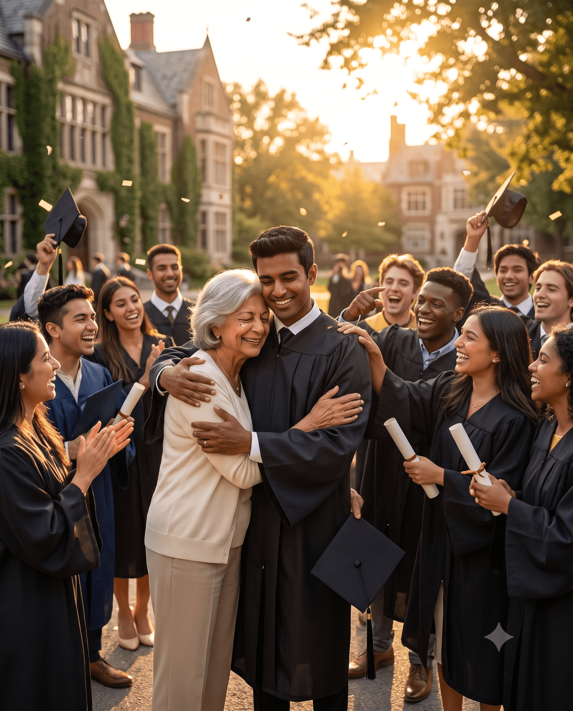 graduation · cap & gown